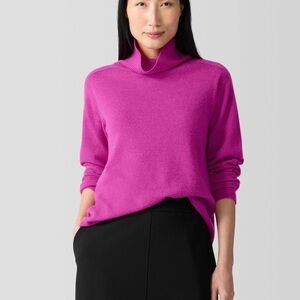 Eileen Fisher pink sweater size xs